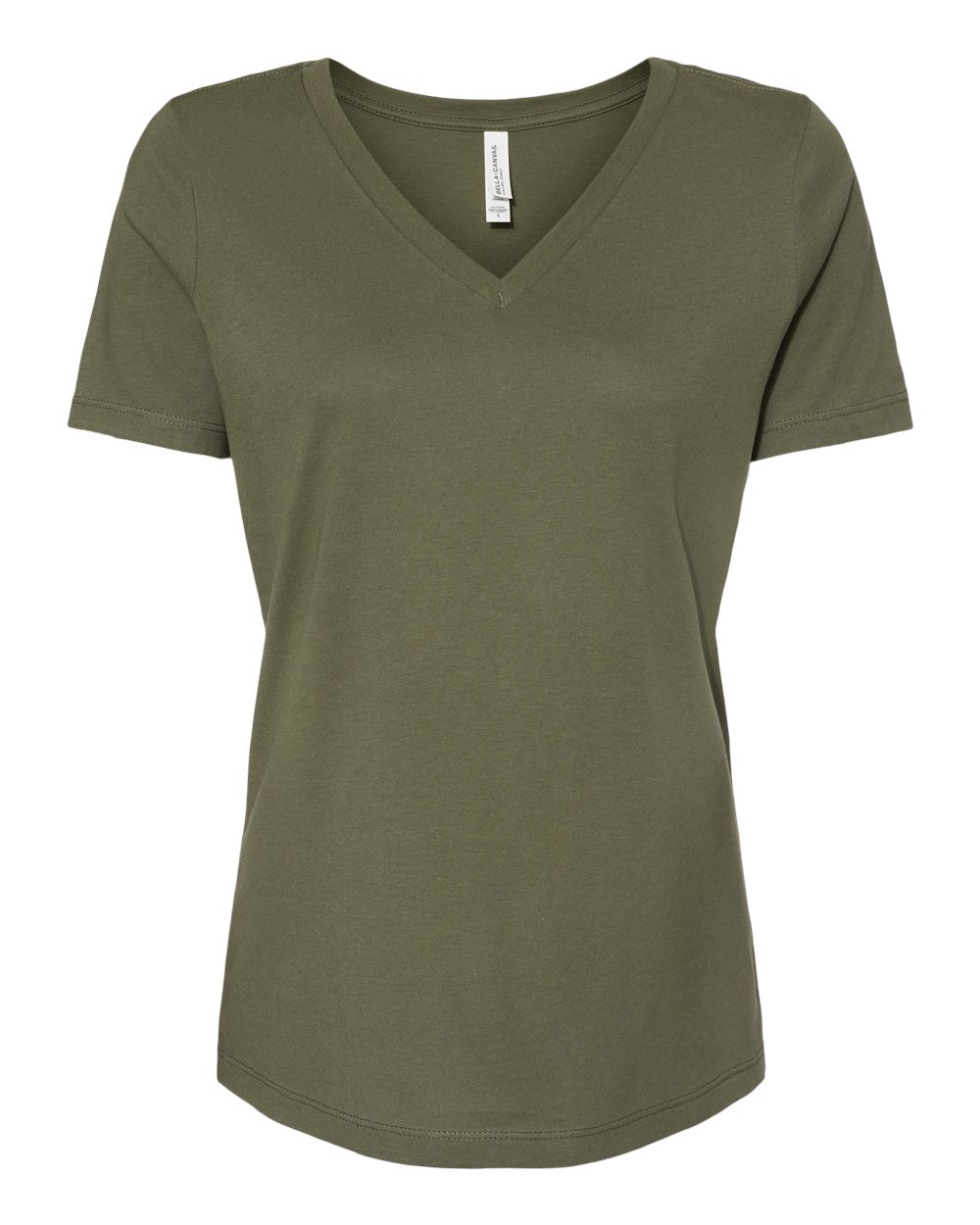 Short Sleeve Ladies V-Neck T-Shirt