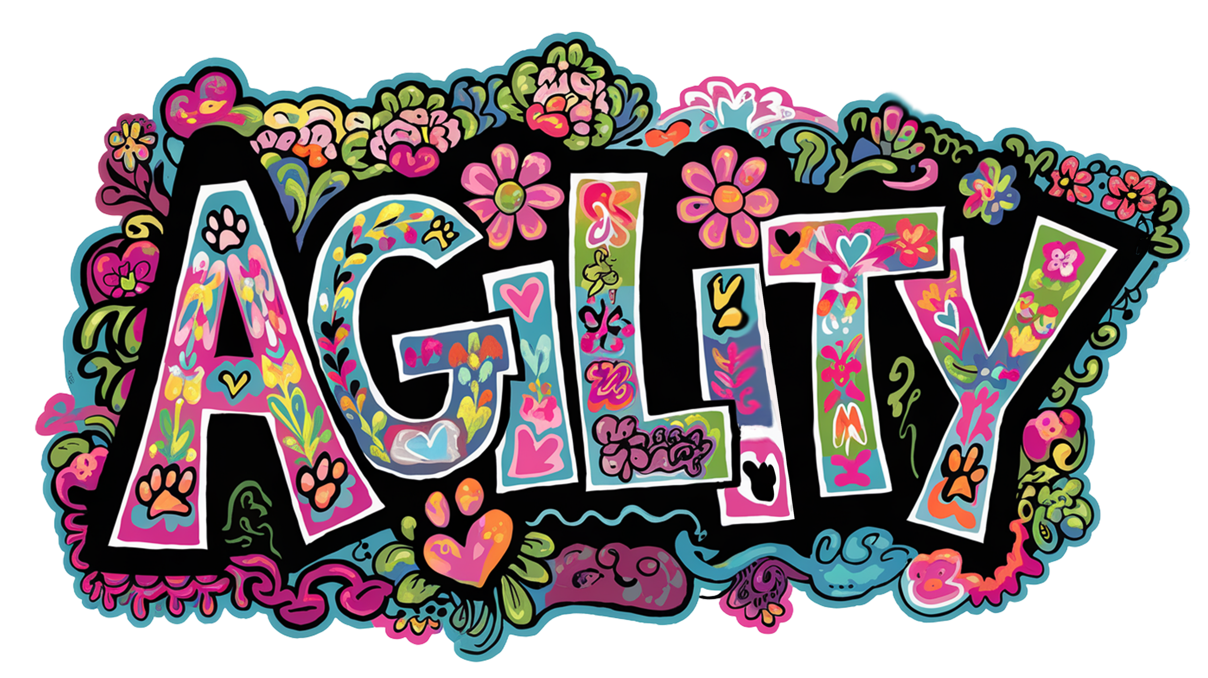 Colorful Agility Graphic