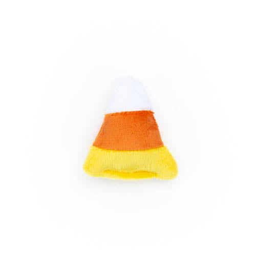Candy Corn Plush Dog Toy