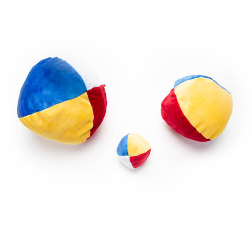 Beachball Plush Dog Toy