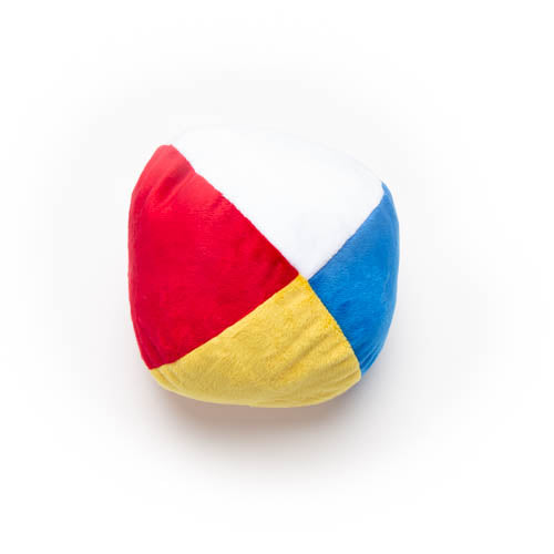 Beachball Plush Dog Toy