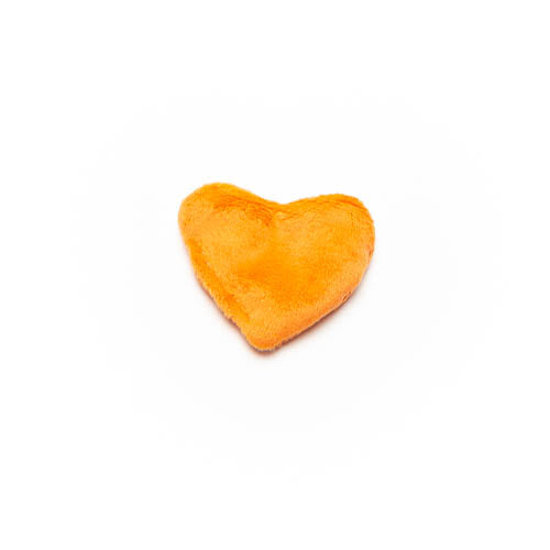 Floppy Heart Plush Dog Toy
