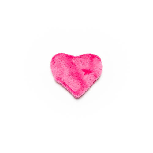 Floppy Heart Plush Dog Toy