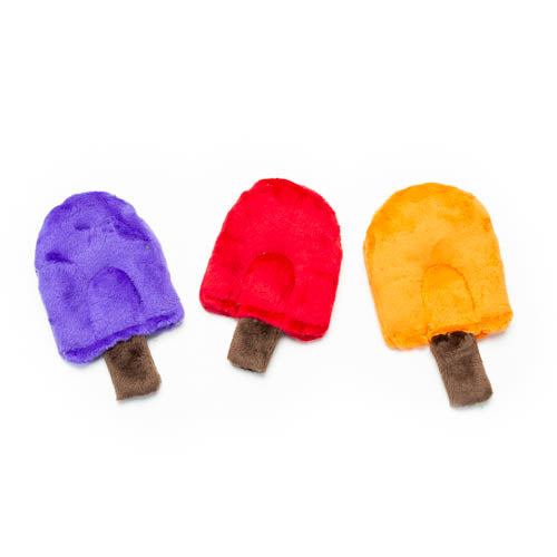 Popsicle Plush Dog Toy