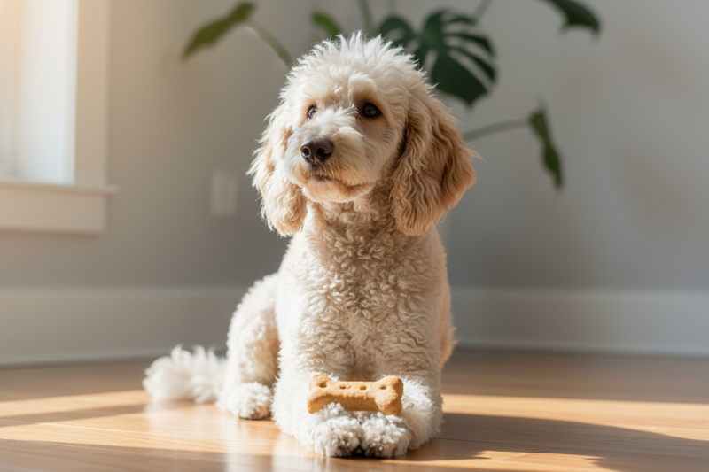 Homemade Peanut Butter & Oat Dog Treats