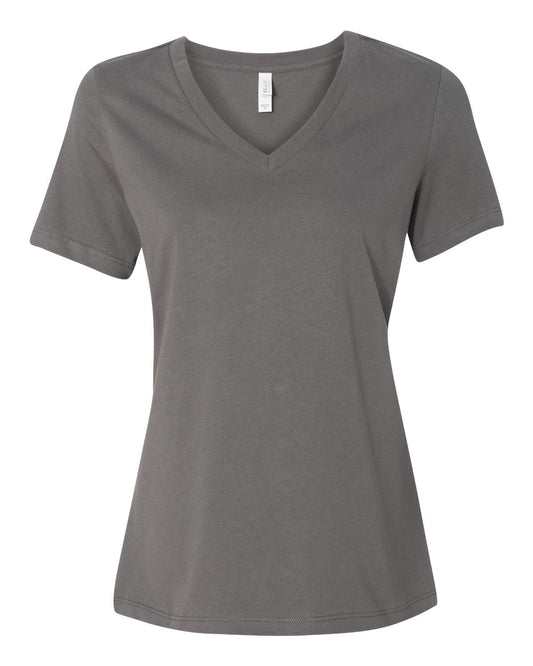 Short Sleeve Ladies V-Neck T-Shirt