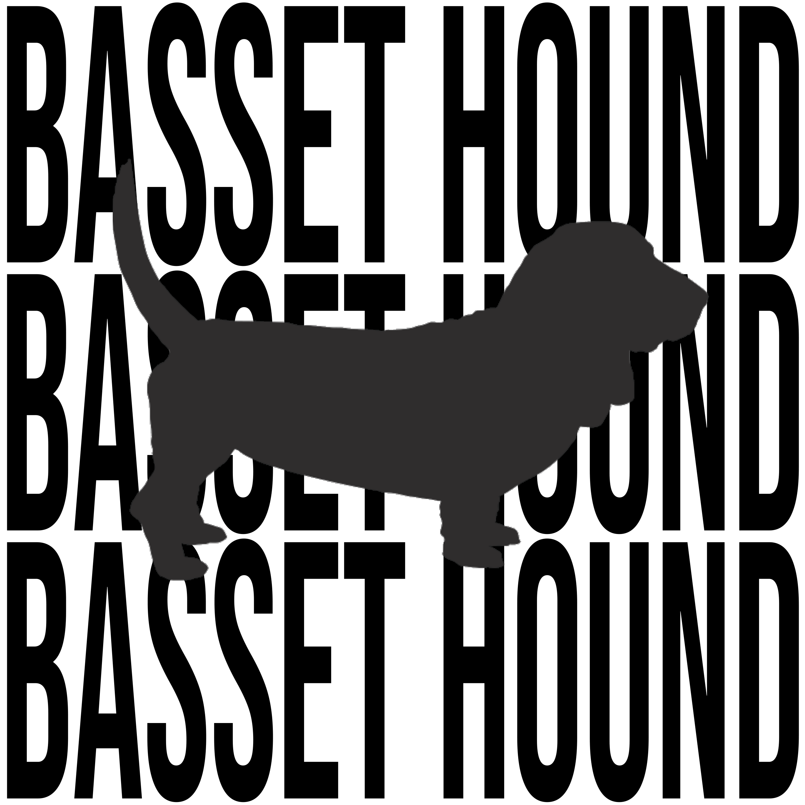 Basset Hound Graphics