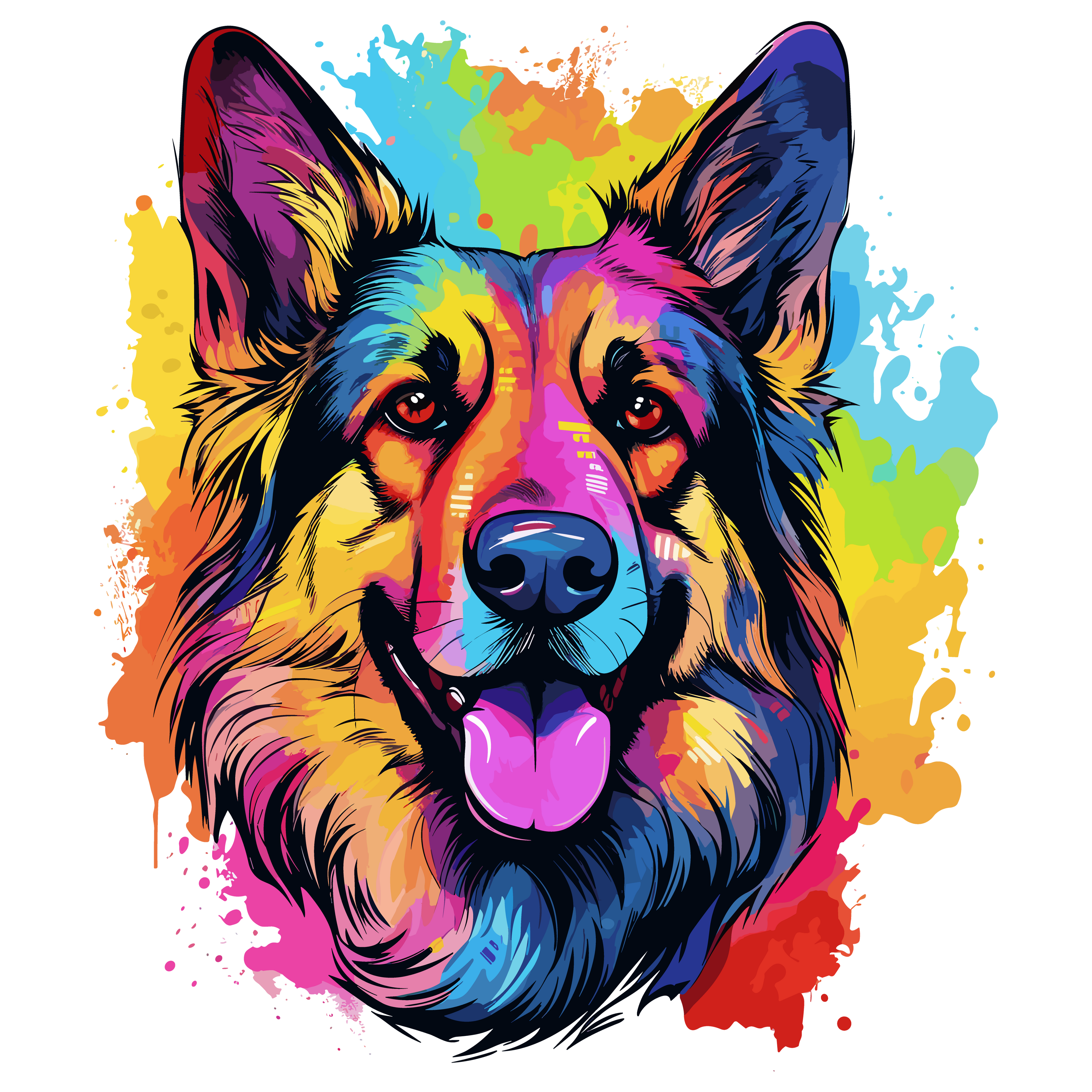 German Shepherd Dog Graphics