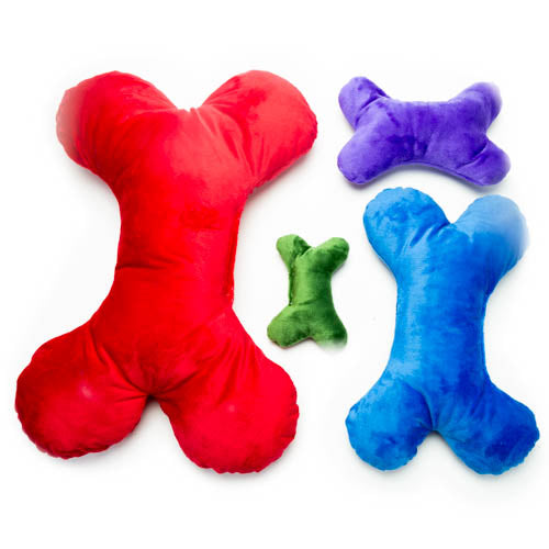 Bone Plush Dog Toy