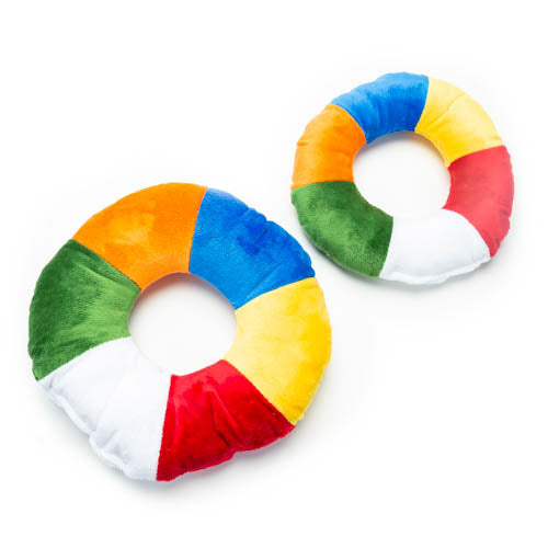 Innertube Plush Dog Toy